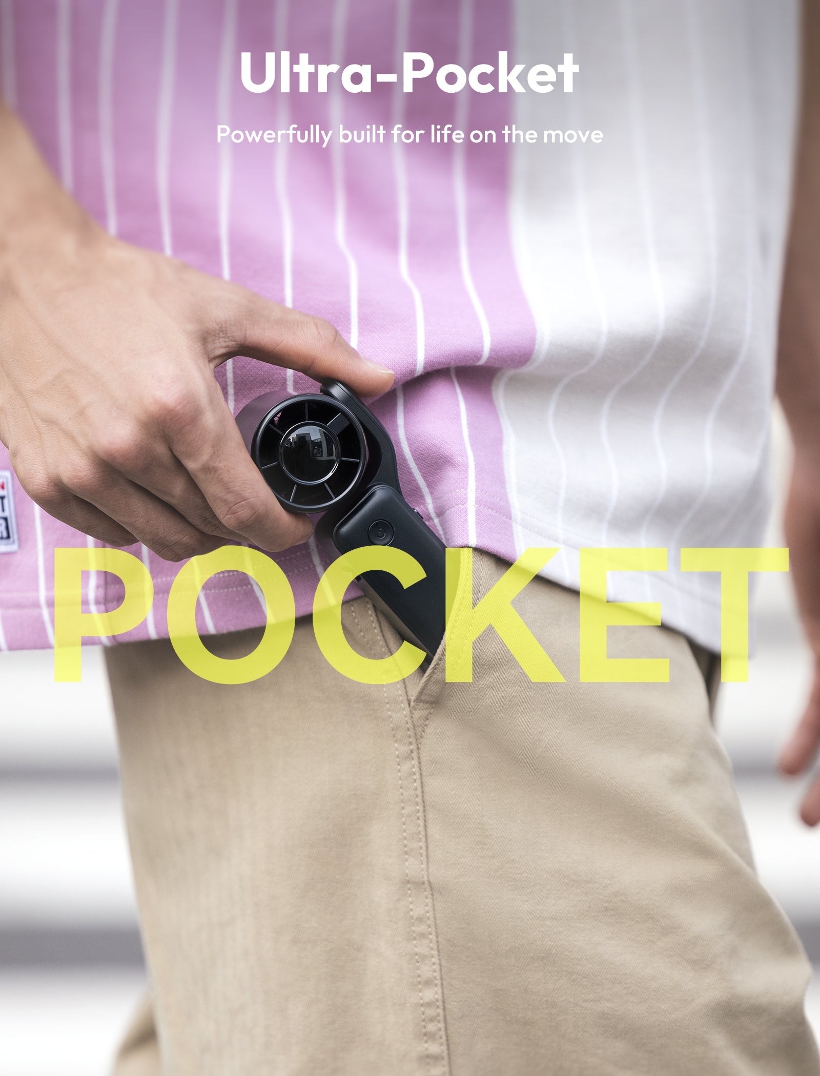 Portable Handheld Fan Air Gimbal