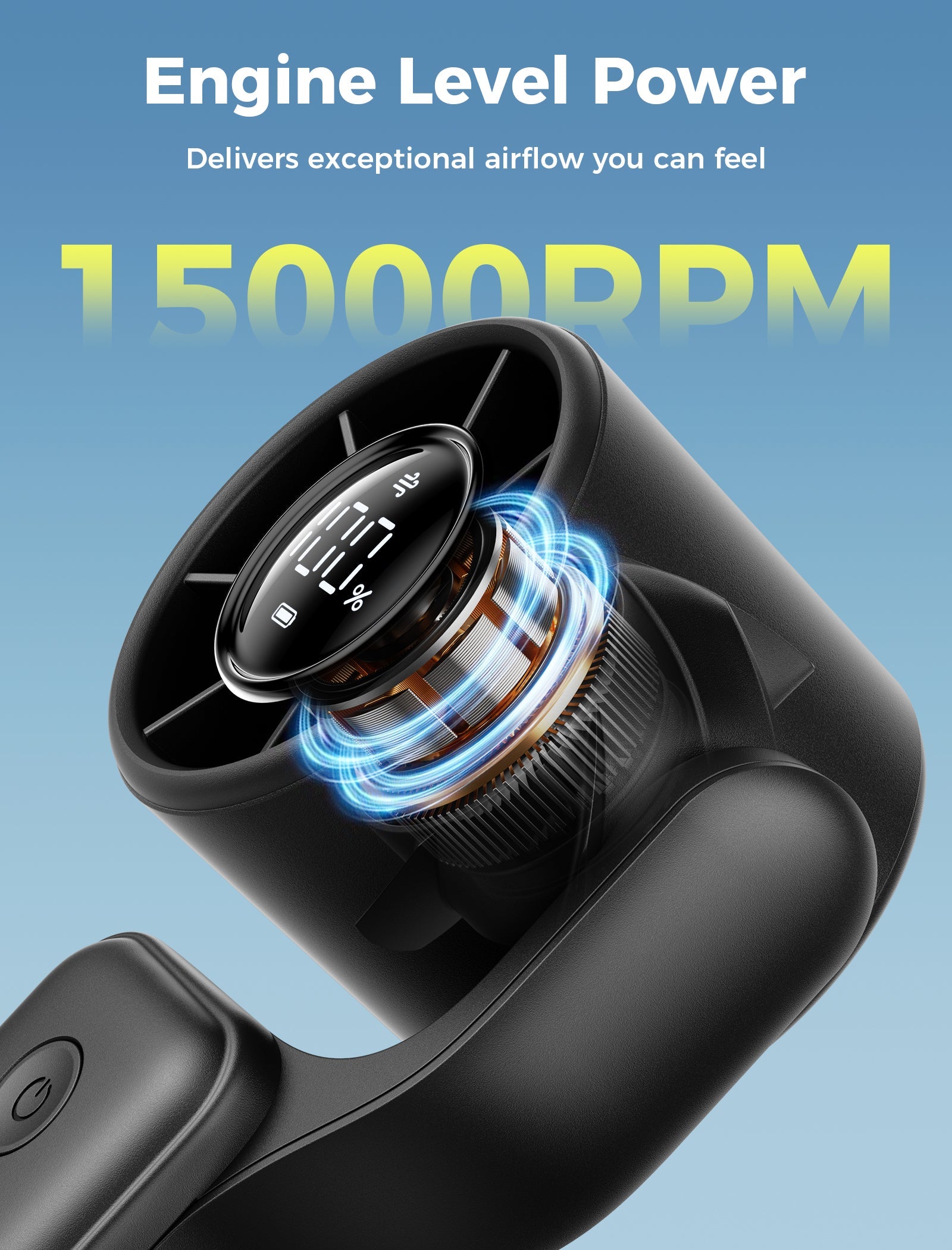 Portable Handheld Fan Air Gimbal